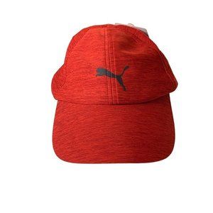 Puma Training Stretchfit Hat Cap Men's Size S NWT Red Athletic Sportwear Workout